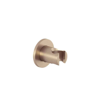 A-QA, BRUSHED BRONZE, SUPORT PENTRU PARA DE DUS, ROTUND, 65557N1-00